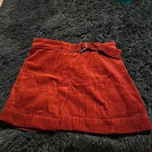 Corduroy skirt